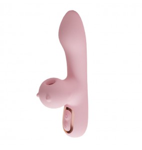 Japan GALAKU - Mirro Sucking Heating Vibrator (Chargeable - Pink)